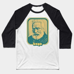 Victor Hugo /// Retro French Writer Fan Design Baseball T-Shirt